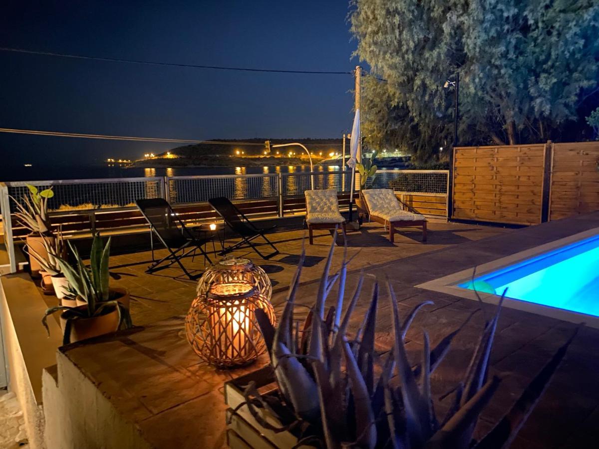 Seascape Luxury Villas Agia Marina  Buitenkant foto