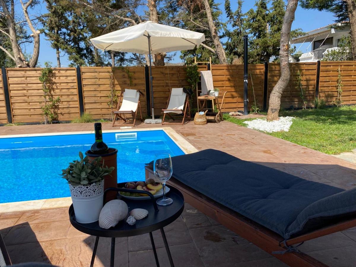 Seascape Luxury Villas Agia Marina  Buitenkant foto